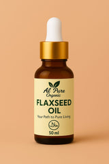 Premium Flaxseed Oil – 100% Pure & Cold-Pressed