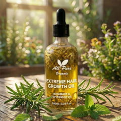 Rosemary & Peppermint Extreme Hair Growth Oil β 100% Pure & Natural