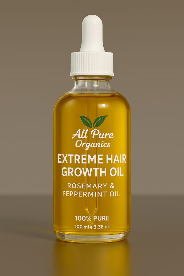 Rosemary & Peppermint Extreme Hair Growth Oil – 100% Pure & Natural