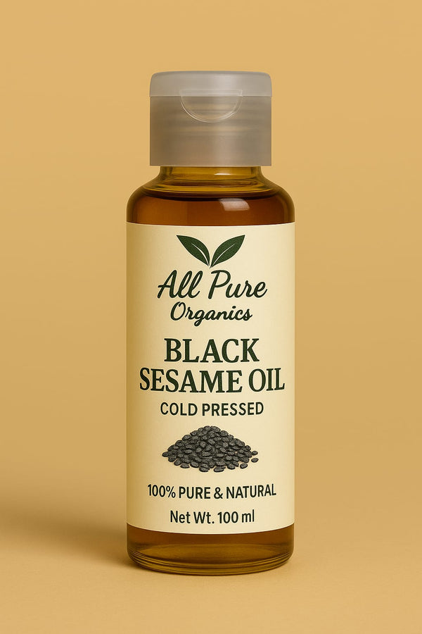 Premium Black Sesame Seed Oil – 100% Pure & Cold-Pressed