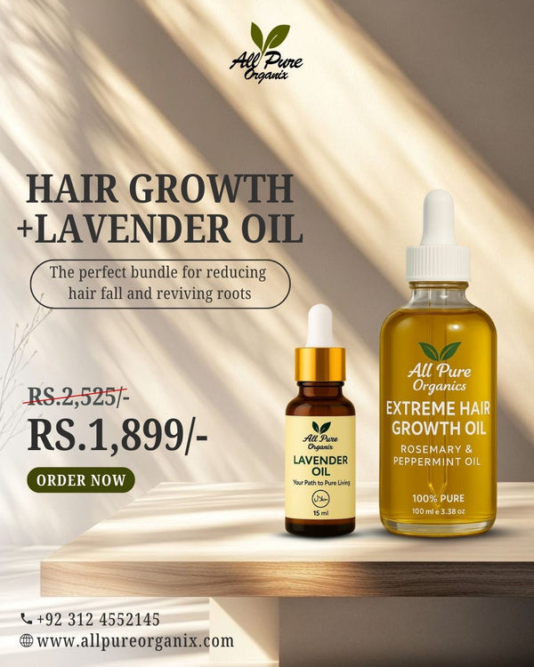 Lavender + Rosemary & Peppermint Oil – 100% Pure & Natural