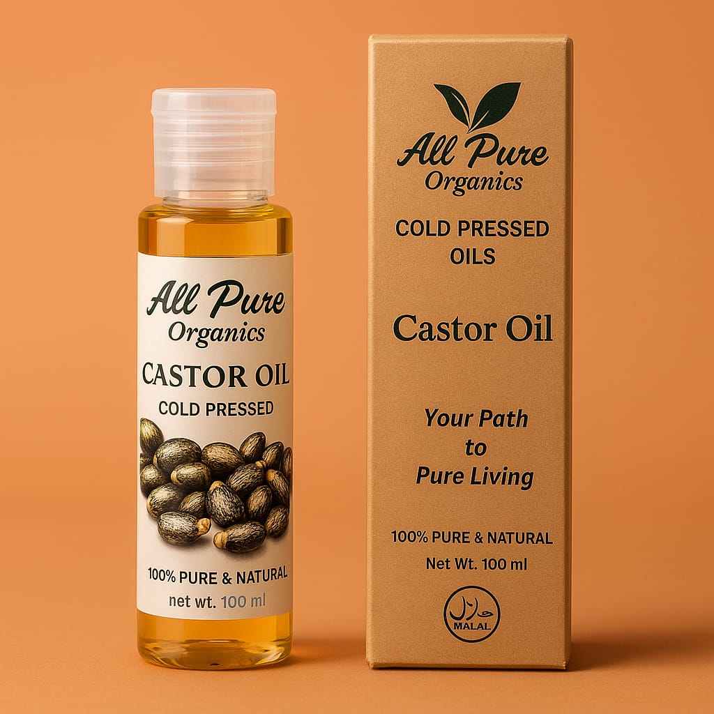 100% Pure Castor Oil – 100ml / 200ml